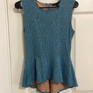 BCBGMaxAzria Peplum Top